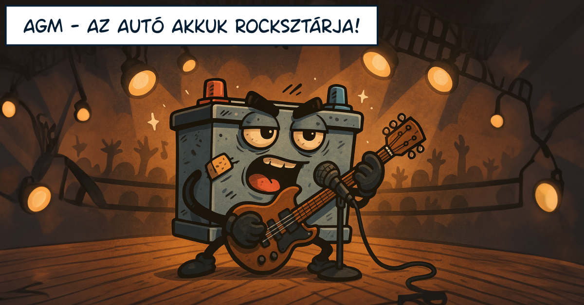 AGM - az autó akkuk rocksztárja